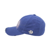 Vintage Stylish Flat Embroidery Washed Baseball Cap Dad Hat 6-panel Sports Caps For Man And Woven Can Custom Logo