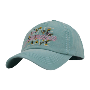 Custom Printing And Embroidery Washed Cotton Twill Baseball Cap And Hat with Heavy Stitching