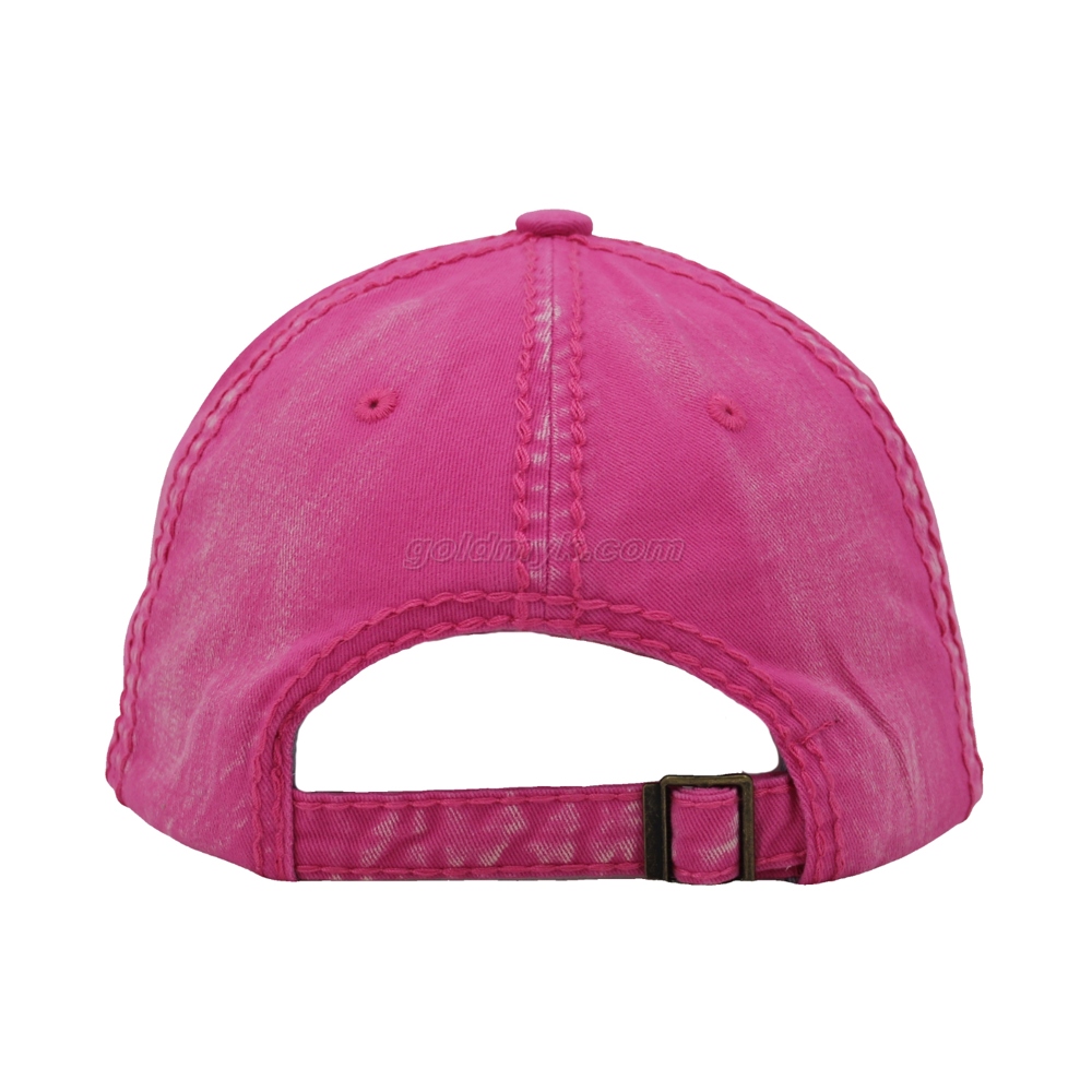 Heavy Sticthing Washed Cotton 5 Panels Unstructured Soft Cap And Hat with Custom Logo Design