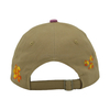 100% Cotton Baseball Cap Rope of Women And Men Custom Embroidery Silk Printed 6 Panel Cap Metal Buckle Closure
