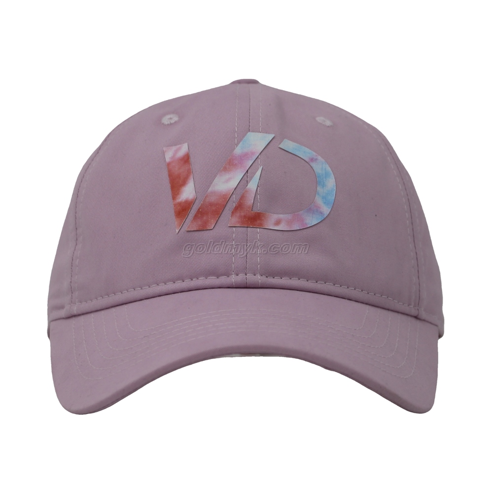 100% Cotton Fabric Baseball Cap Hand Washed Women And Men Acid Washed , Patch Embroidery, 6 Panel Cap