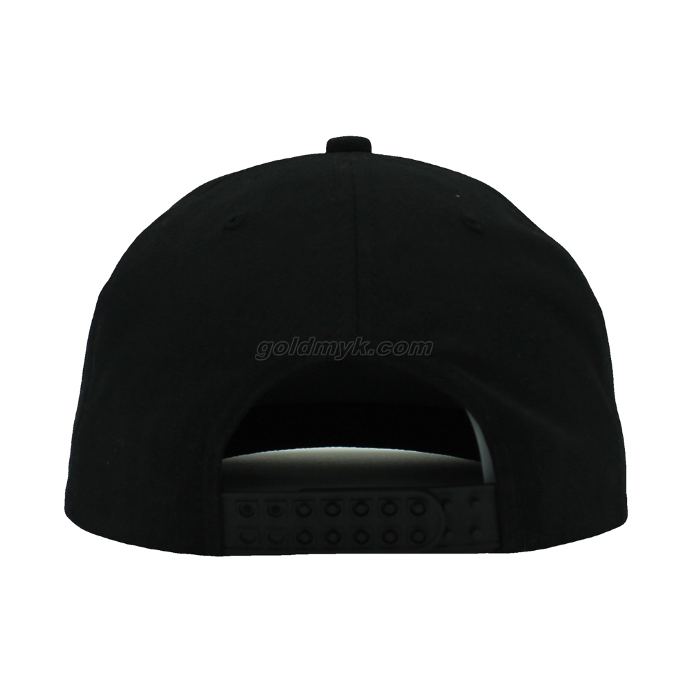 Wholesale Custom 100% Cotton Twill Flat Bill Snapback Cap And Hat with Embroidery