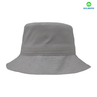UV-activated Color-changing White Custom Logo Street Style Custom Fabric Bucket Floppy Hat