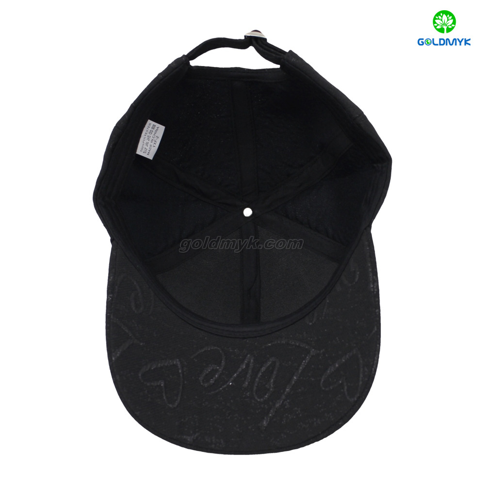 High Quality Customized Fabric Stylish Design 6-Panel Baseball Cap