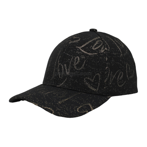 Fashion Woven Pattern Hot Sale Custom Fabric Baseball Cap And Hat Factory
