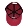 100% Cotton Baseball Cap Rope of Women And Men Custom Embroidery Silk Printed 6 Panel Cap Metal Buckle Closure