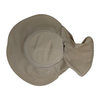 100% Polyester Fabric Bucket Cap Hand Washed Women And Men Acid Washed , Patch Embroidery, 6 Panel Cap