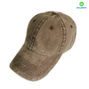 Wholesale 100% Cotton Pigment Washed 6 Panel Baseball Cap Hats 