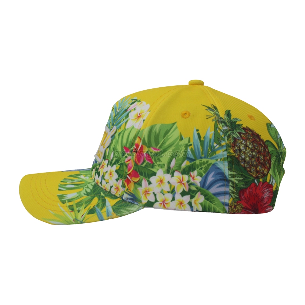 Custom Colourful Fabric Custom Logo Chain Emboridery Baseball Cap Hat embroidered hat embroidered baseball sport cap Velcro Closure Beach Style 