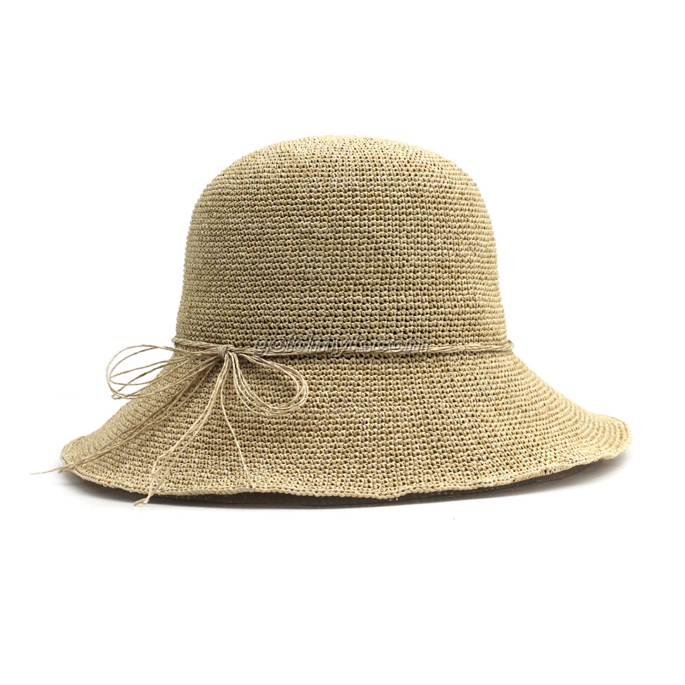 Hot Seller UV Protection Straw Hat Beach Straw Custom Straw Hat Beach Hats Outdoor Summer Straw Sun Hat for Women