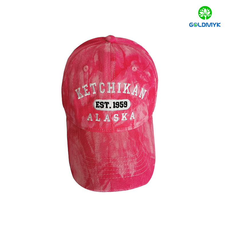 Customized Embroidery Coated Washed Cap