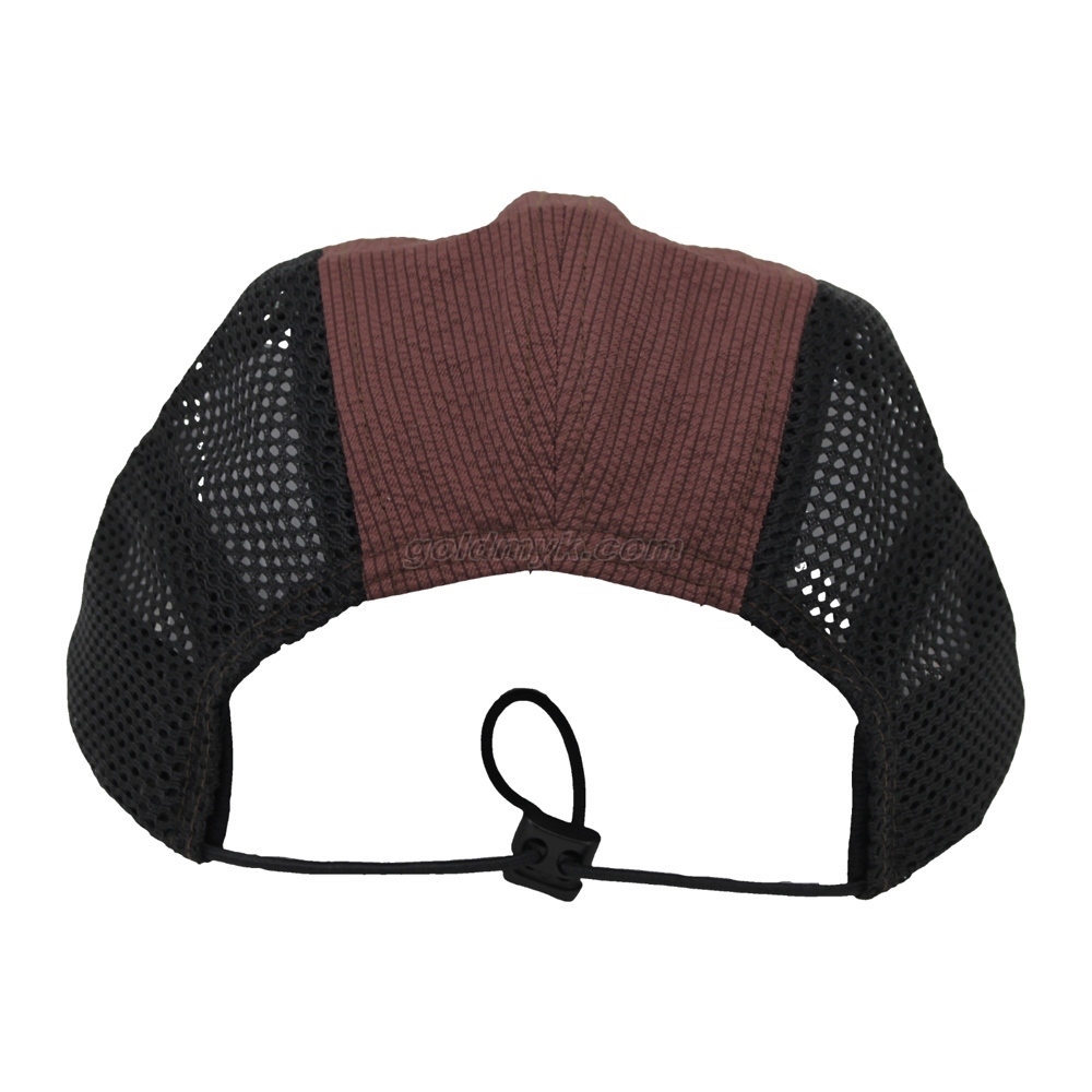 Best Sale Lower Weight 100% Polyester Five Panels Mesh And Custom Baseball Cap And Hat 