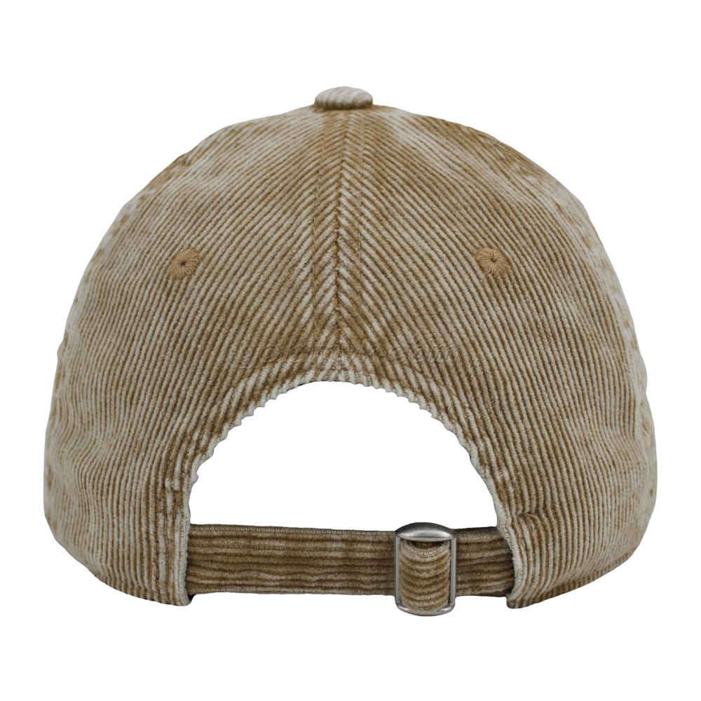 Wholesale And Custom Soft And Hot Sale Corduroy Fabric Unstructured Baseball Cap And Hat