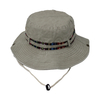 100% Cotton Fabric Bucket Cap Hand Washed Women And Men Acid Washed , Patch Embroidery, 6 Panel Cap