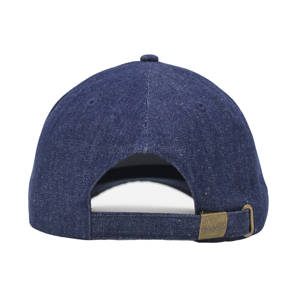 New Cap Product 100% Cotton Denim Fabric Baseball Cap And Hat with Custom TPU Print Logo 
