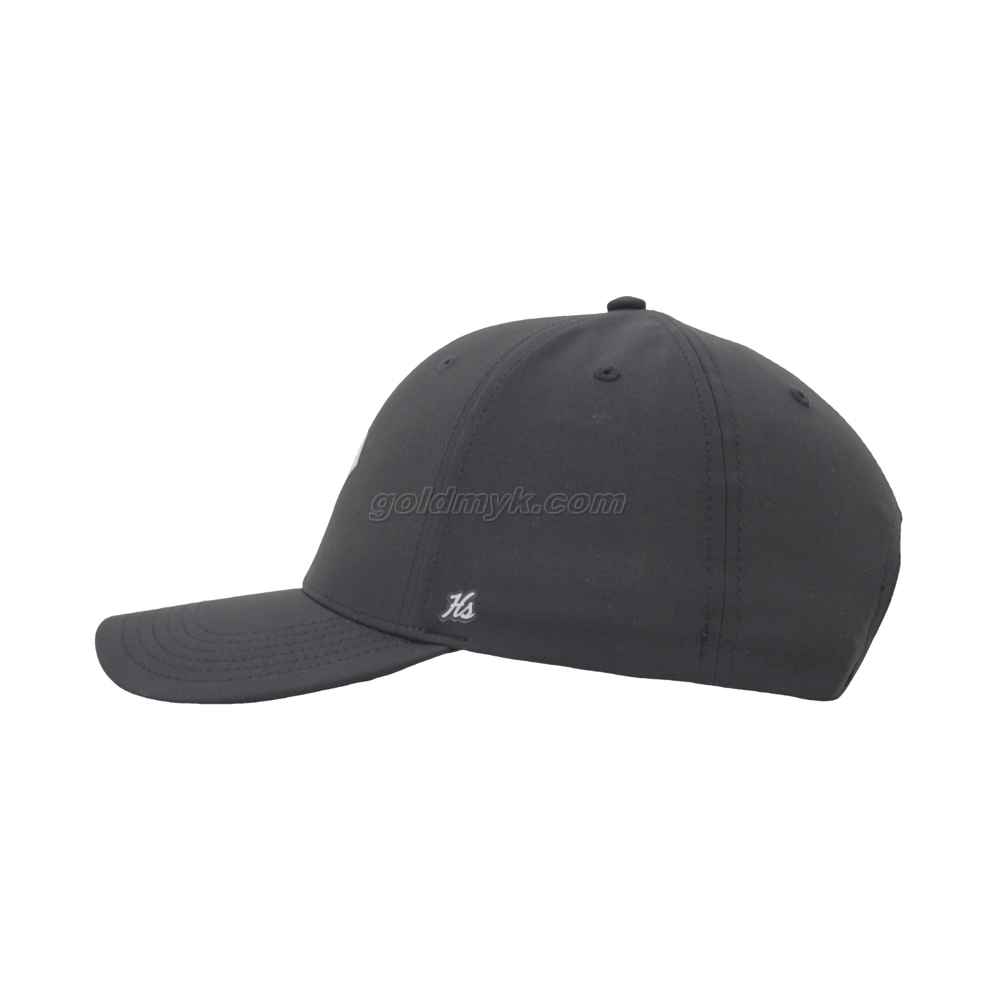 100% Polyester Baseball Cap Rope of Women And Men Custom Embroidery Silk Printed 6 Panel Cap Metal Buckle Closure