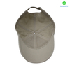 Custom Logo 100% Cotton Twill Fabric Street Style Baseball Cap Hat for Women And Men Business Appropriate 6 Panel Beige Wash