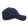 100% Polyester Baseball Cap Rope of Women And Men Custom Embroidery Silk Printed 6 Panel Cap Metal Buckle Closure