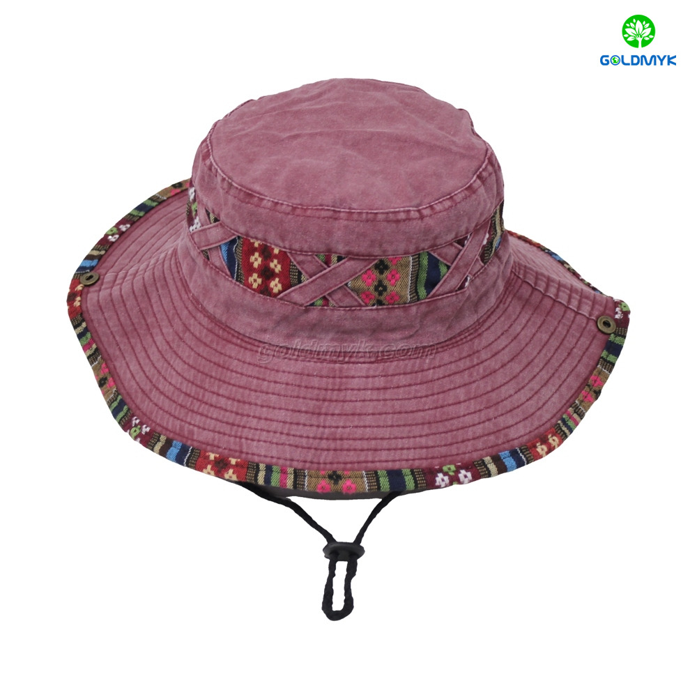 Custom Logo Camel Bucket Hat 100% Polyester Terry Fabric Sporty Street Style with Puff Printing for Men And Women in Business