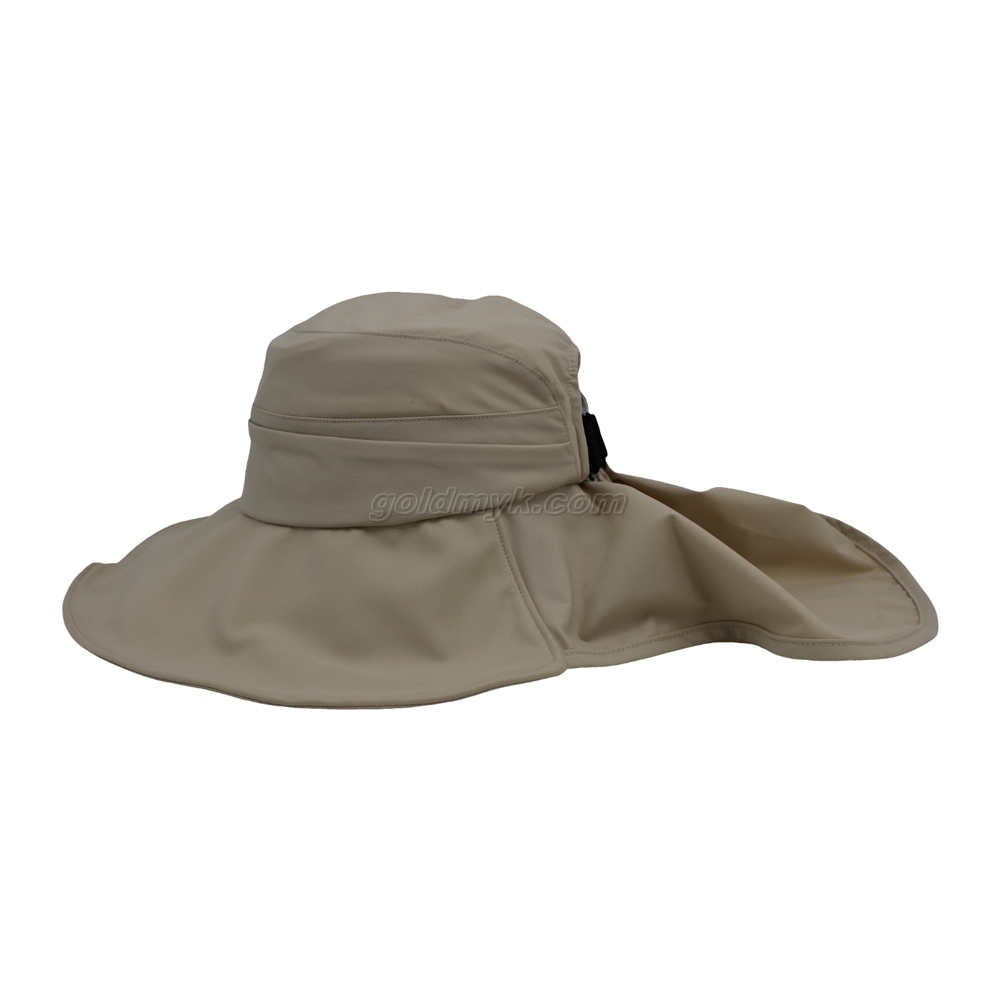 100% Polyester Fabric Bucket Cap Hand Washed Women And Men Acid Washed , Patch Embroidery, 6 Panel Cap