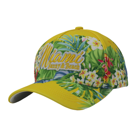 Custom Colourful Fabric Custom Logo Chain Emboridery Baseball Cap Hat embroidered hat embroidered baseball sport cap Velcro Closure Beach Style 