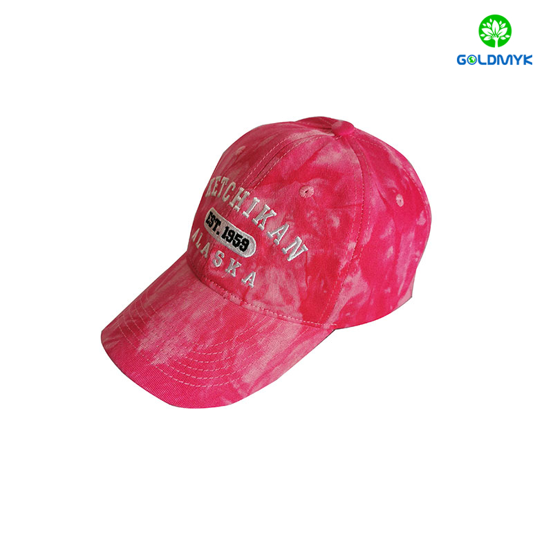Customized Embroidery Coated Washed Cap