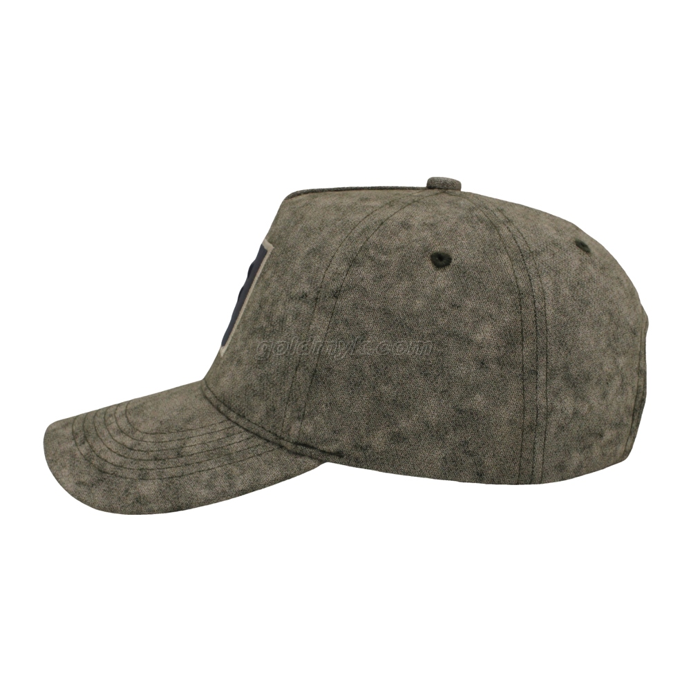 New And Most Popular Cotton Fabric Structured Reflective Embroidery Patch Baseball Cap And Hat 