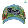 Fashion Design Flower and Fruit Sublimation Unisex Baseball Cap