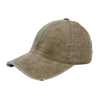 Wholesale And Custom Soft And Hot Sale Corduroy Fabric Unstructured Baseball Cap And Hat