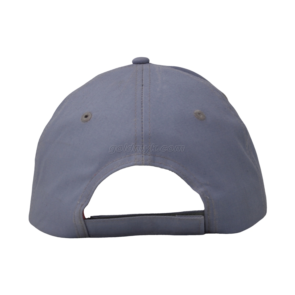 Custom Six Panels Thermochromic Fabric Cotton Twill Baseball Cap And Hat with Embroidery And Woven Label