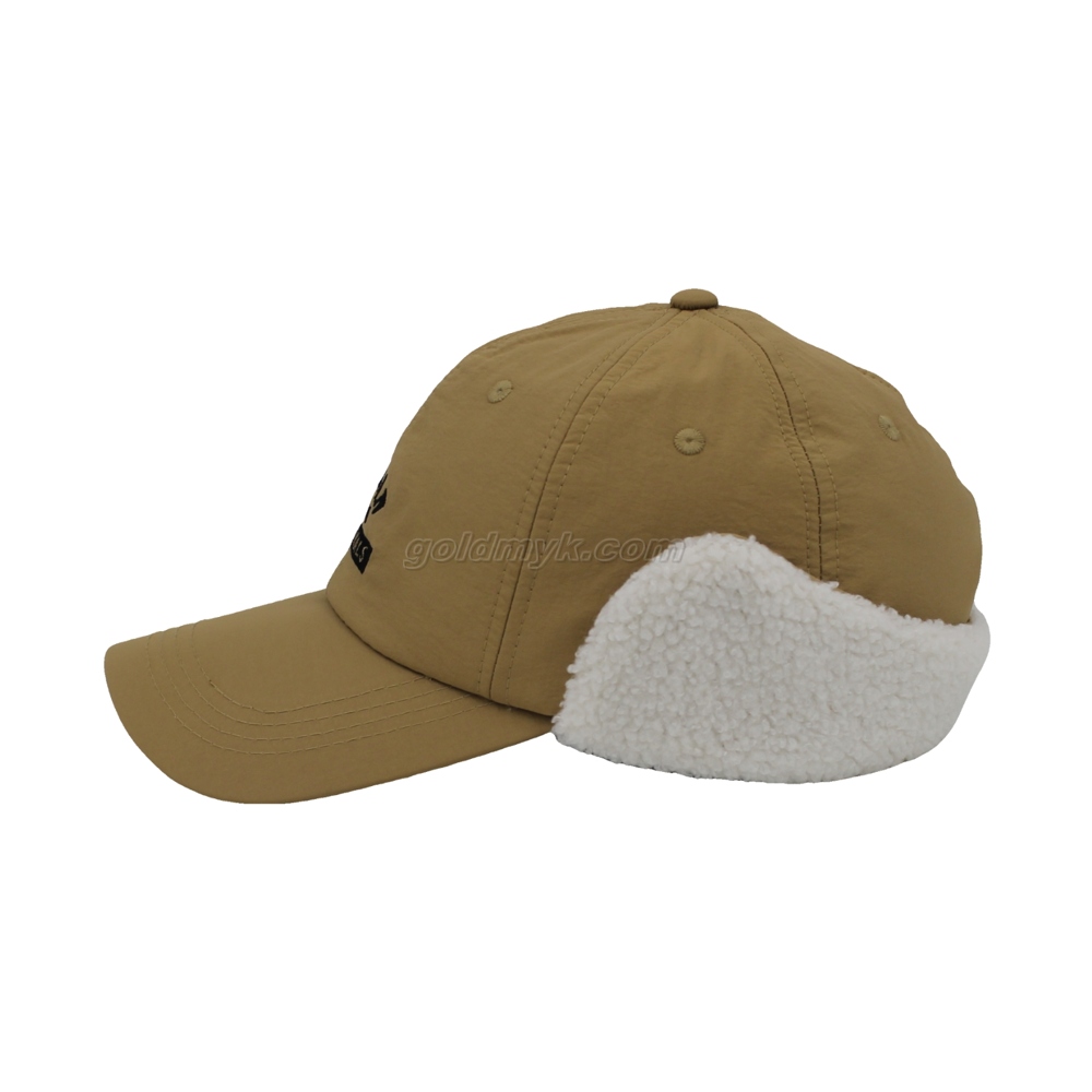 Hot Sale Custom Embrodery Warm Winter Cap And Hat with Earmuff