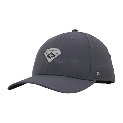 Custom Logo Dad Hat With Rubber Patch Logo 6 Panel Baseball Cap Sports Hat for Men And Women