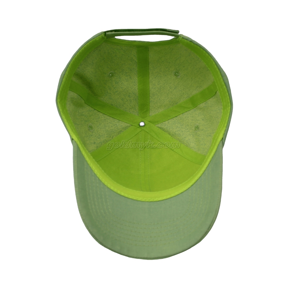 100% Cotton Fabric Baseball Cap Hand Washed Women And Men Acid Washed , Patch Embroidery, 6 Panel Cap