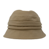 Fashion Warm Custom Bucket Hat with Metal Decoration for Women