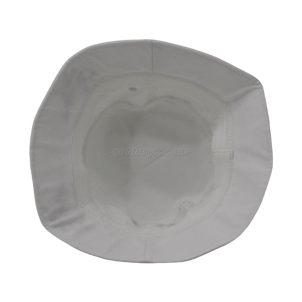 New And Beautiful Brushed Cotton Bucket Hat WithTPU Print And Flat Embroidery