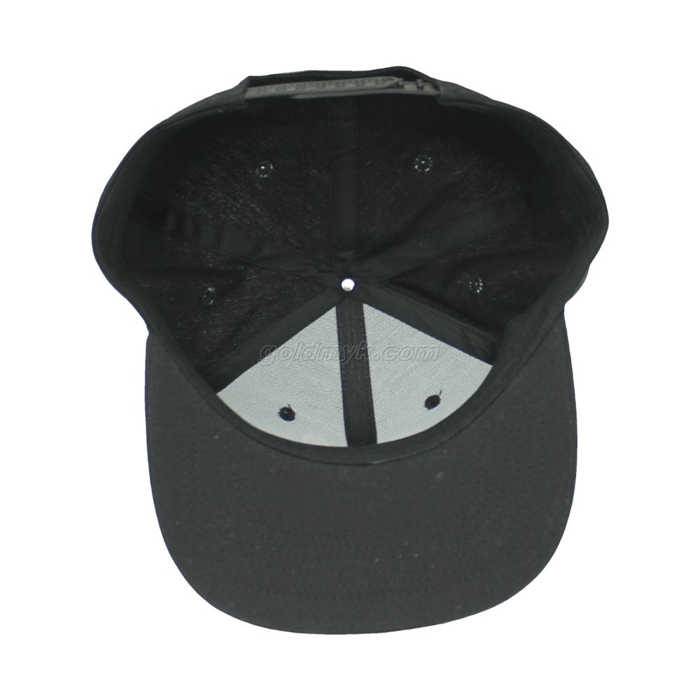 Wholesale Custom 100% Cotton Twill Flat Bill Snapback Cap And Hat with Embroidery