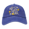 100% Washed Cotton Baseball Cap Rope of Women And Men Custom Embroidery Silk Printed 6 Panel Cap Metal Buckle Closure