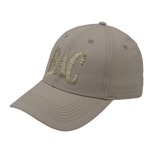 100% Cotton Baseball Cap Rope of Women And Men Custom Embroidery Silk Printed 6 Panel Cap Metal Buckle Closure