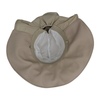 100% Polyester Fabric Bucket Cap Hand Washed Women And Men Acid Washed , Patch Embroidery, 6 Panel Cap