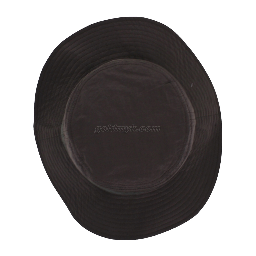 100% Polyester Fabric Bucket Cap Hand Washed Women And Men Acid Washed , Patch Embroidery, 6 Panel Cap