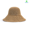 Fedora Straw UV UPF 50+ Big Head Sun Hat Unisex