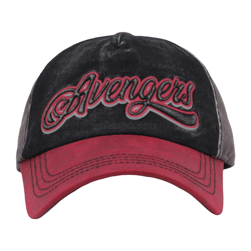 Customized Best Sale Unstructured Washed Cotton Fabric Baseball Cap And Hat with Embroidery Logo