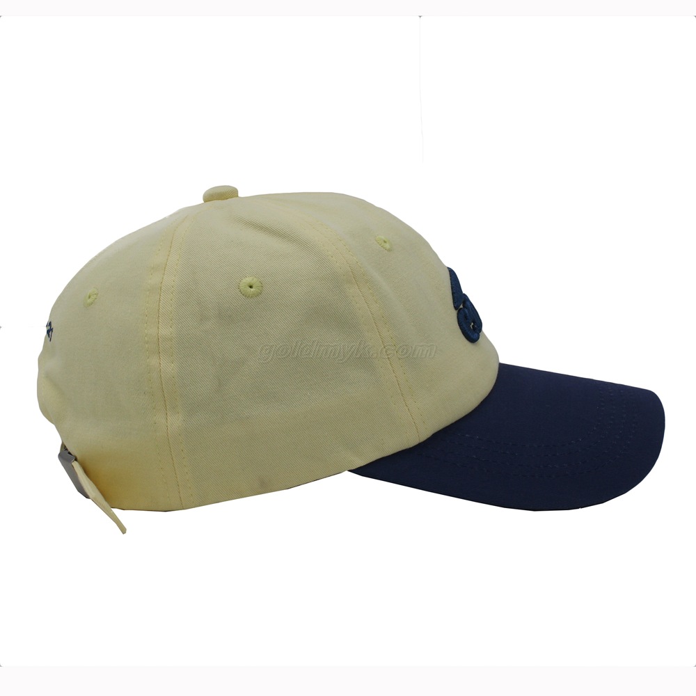 Cheap Promotional 3D EMB Cotton Washed Baseball Cap Hat Factory Supplier for Women And Men China Manufacturer