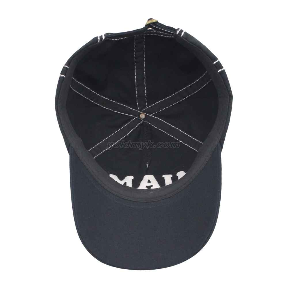 Custom Custom Logo Hand Washed Logo Baseball Cap Hat embroidered hat embroidered baseball sport cap 