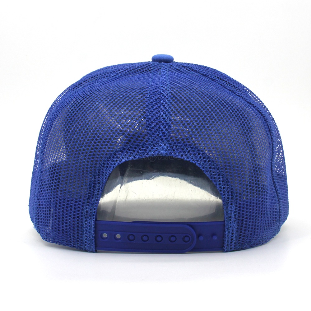 5 Panels Polyester with Foam Trucker Mesh Cap with Foam And Mesh Used in Summer Can Printing for Unisex Men Or Women