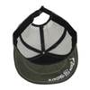 Custom Flat Bill Light Weight Fabric Mesh Cap And Hat with Custom Felt Embroidery