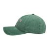 Vintage Stylish Flat Embroidery Washed Baseball Cap Dad Hat 6-panel Sports Caps For Man And Woven Can Custom Logo