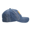 Vintage Stylish Flat Embroidery Washed Baseball Cap Dad Hat 6-panel Sports Caps For Man And Woven Can Custom Logo
