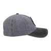 Good Sale Pigment Washed Cotton Fabric Six Panels Canada Baseball Cap And Hat with Embroidery Patch