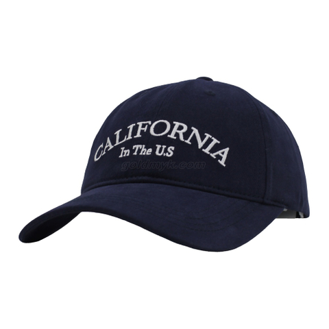 Custom Soft Washed Brushed Cotton Six Panels Baseball Cap And Hat with Flat Embroidery